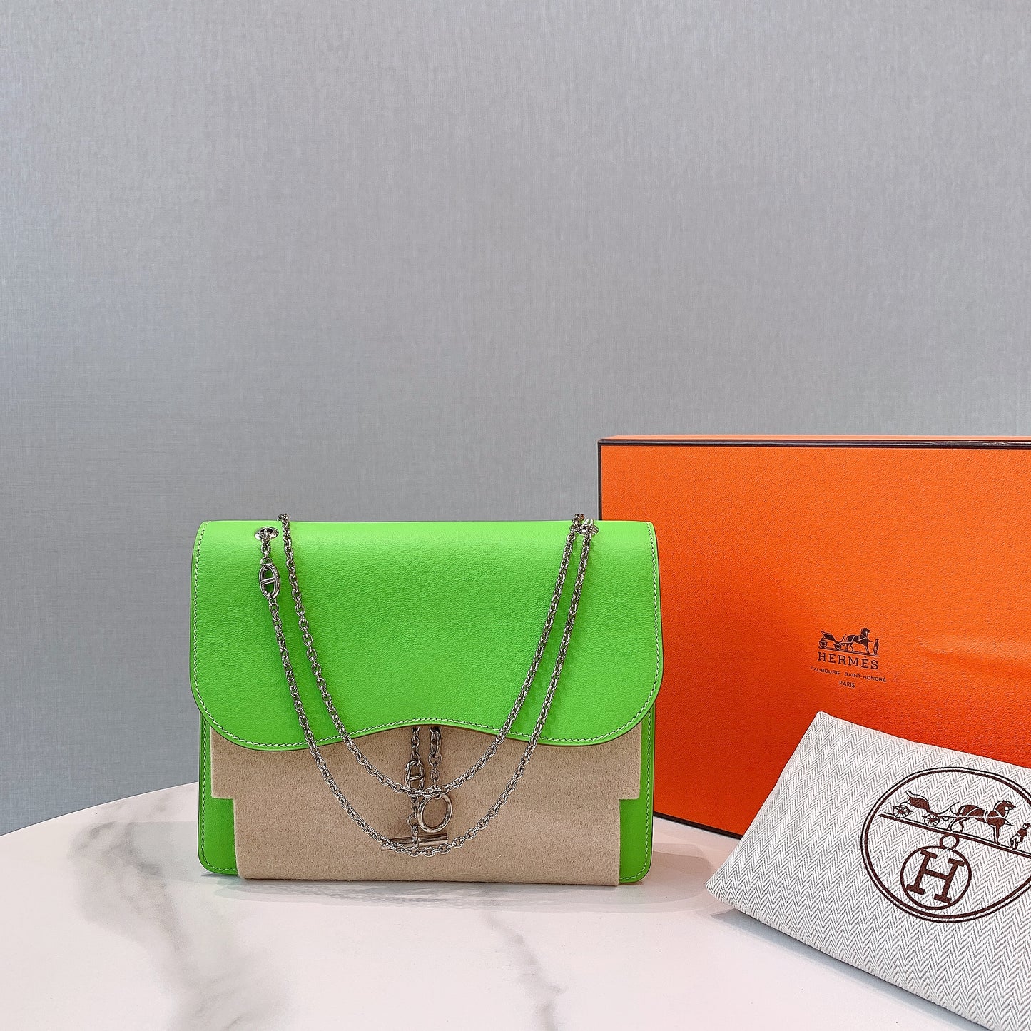 Hermès Catenina Argile 20 Swift