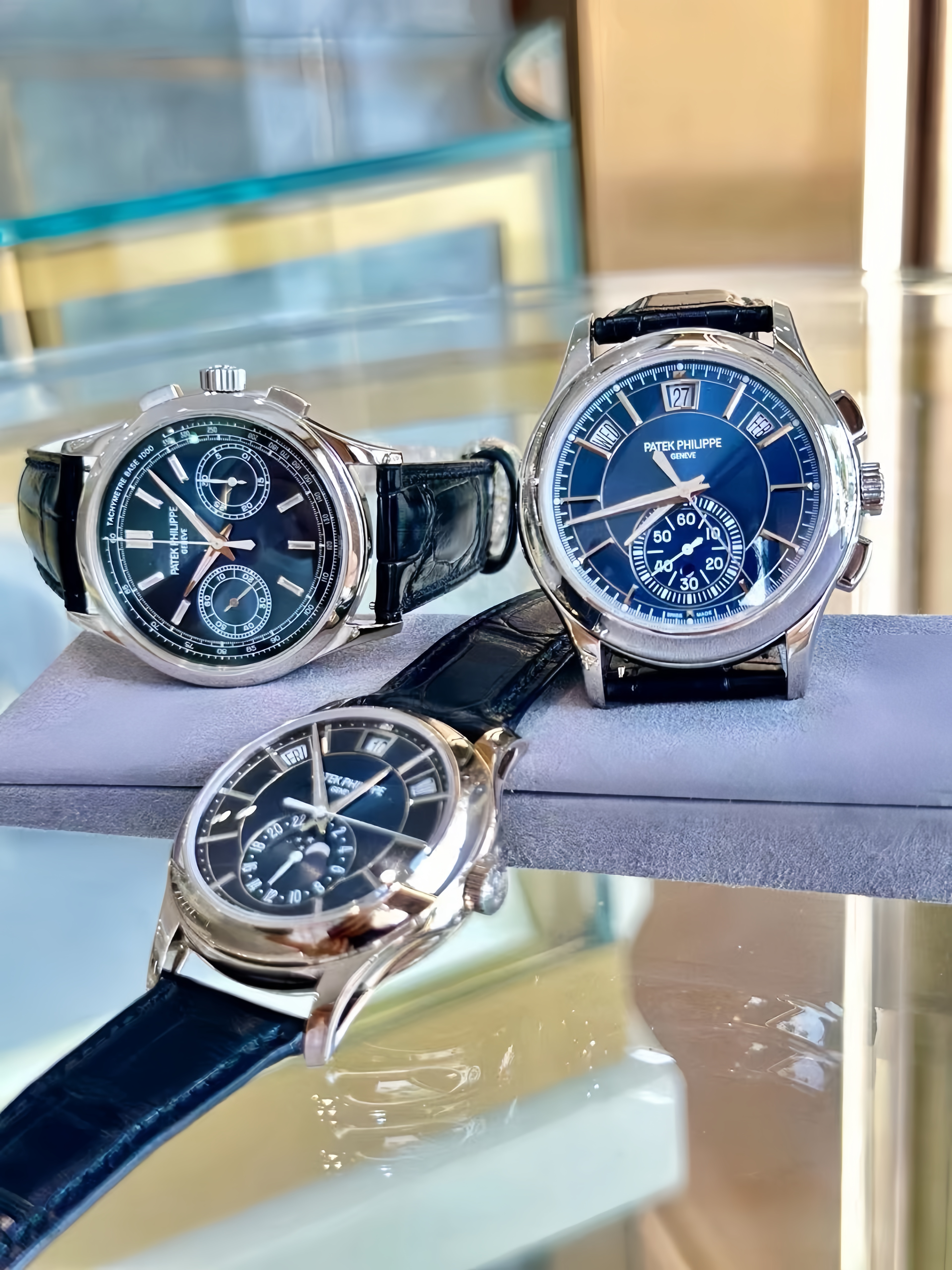 Patek Philippe Dress Blue Dial Watches In Stock– Do You Have A Favorite?